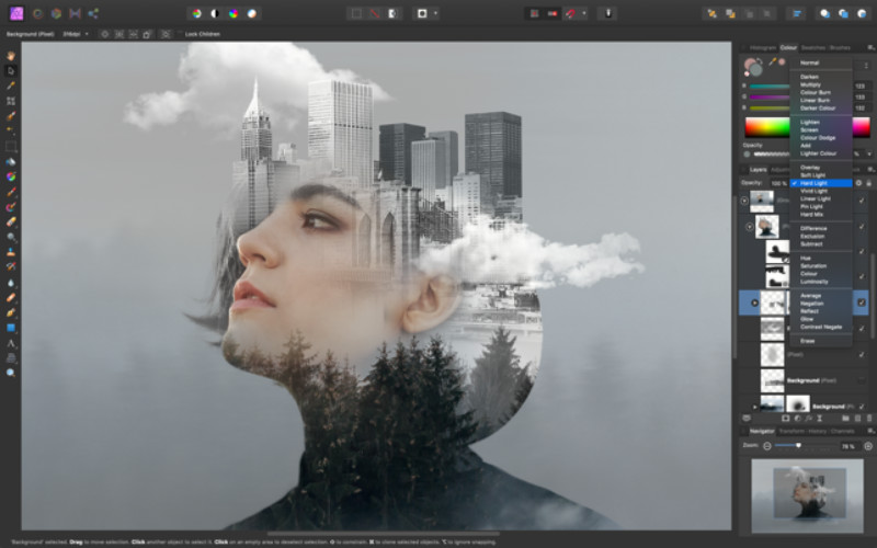Affinity is the next best thing to Photoshop and at a much better price. Source: Affinity Photo